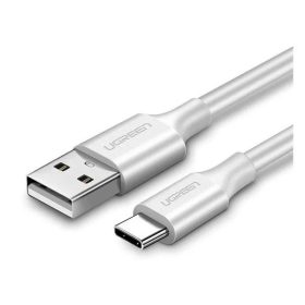 USB-C / USB gyorstöltő- és adatkábel, 0,5m, fehér