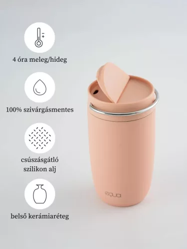 EQUA Rose termoszbögre