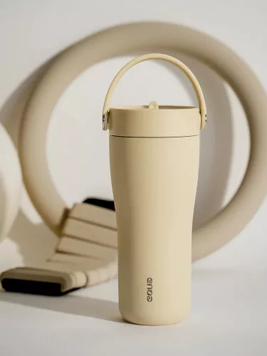 EQUA - Carry Cup termoszkulacs Butter (600 ml)