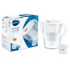 BRITA - 3,5 literes - Fehér - Marella XL vízszűrő kancsó, Maxtra+ szűrővel